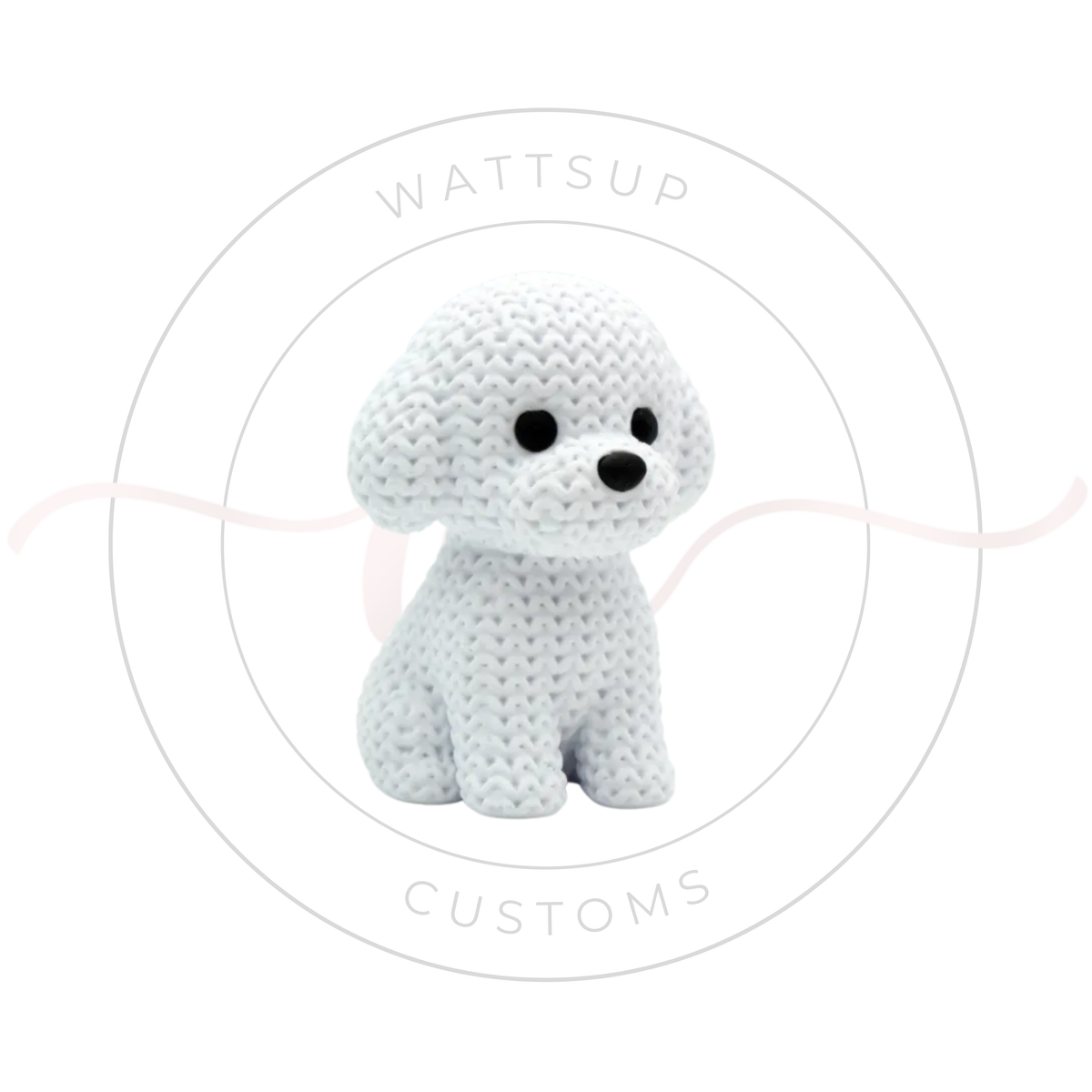 Knitted Dog and Cat Straw Charms - Wattsupcustoms