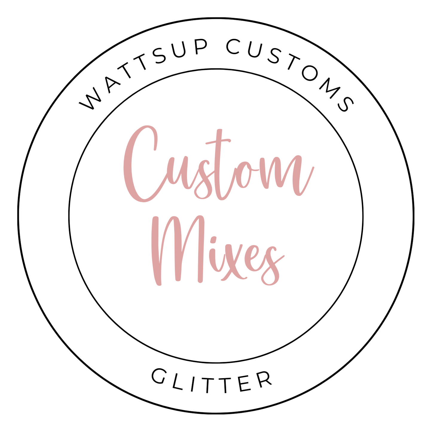 Custom Glitter mix