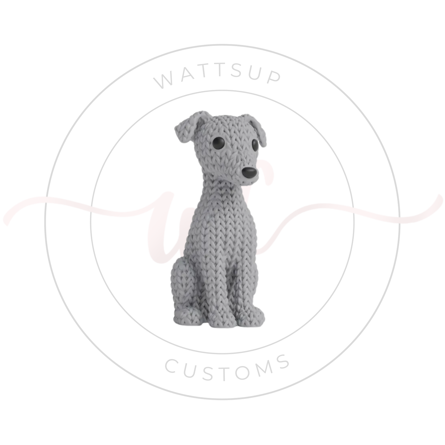 Knitted Animal Straw Charms