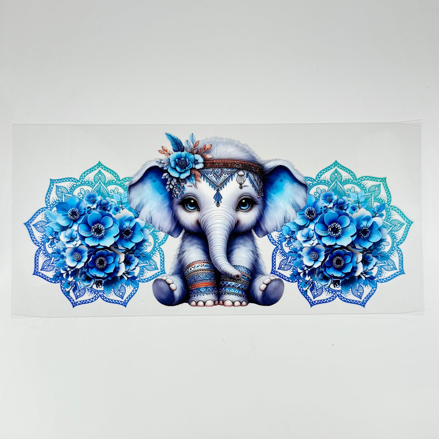 Elephant with Flowers