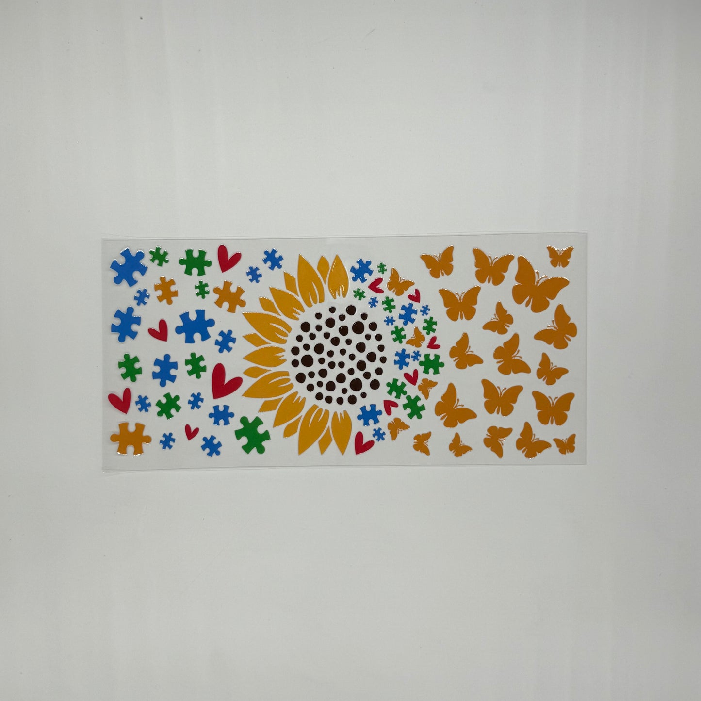 Autism Sunflower Puzzle