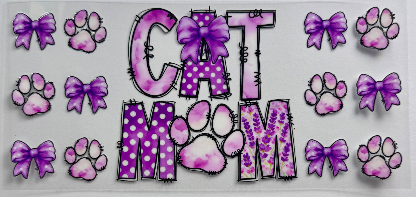 Purple Cat Mom