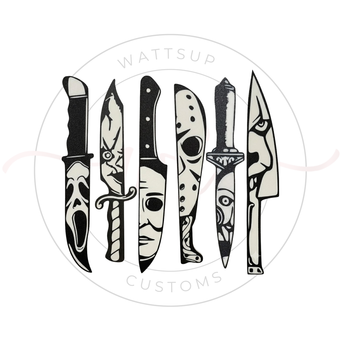 Horror Knives Wall Art