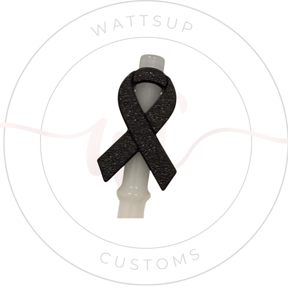 Awareness Straw Charms
