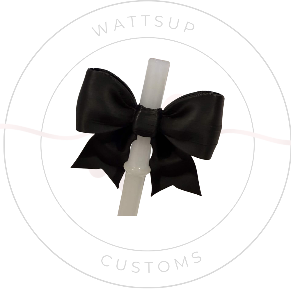Bow Straw Charm