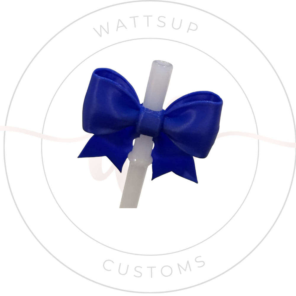 Bow Straw Charm