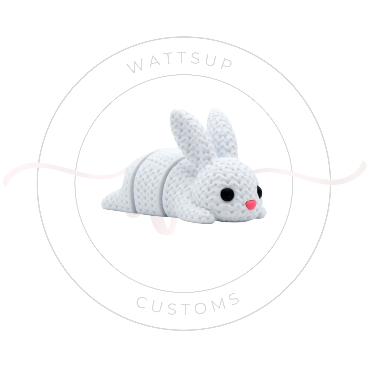 Articulated Knitted Animal Figures Or Keychains