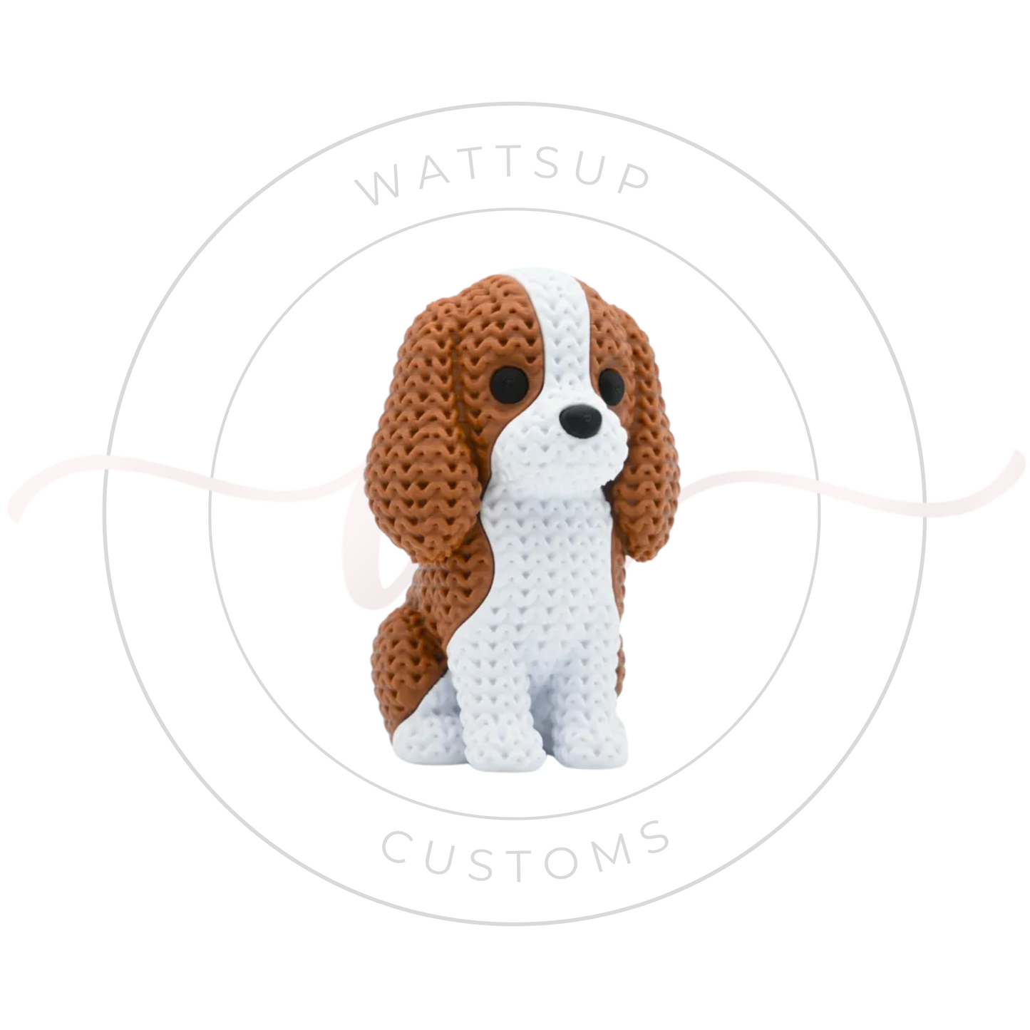 Knitted Animal Figures Or Keychains