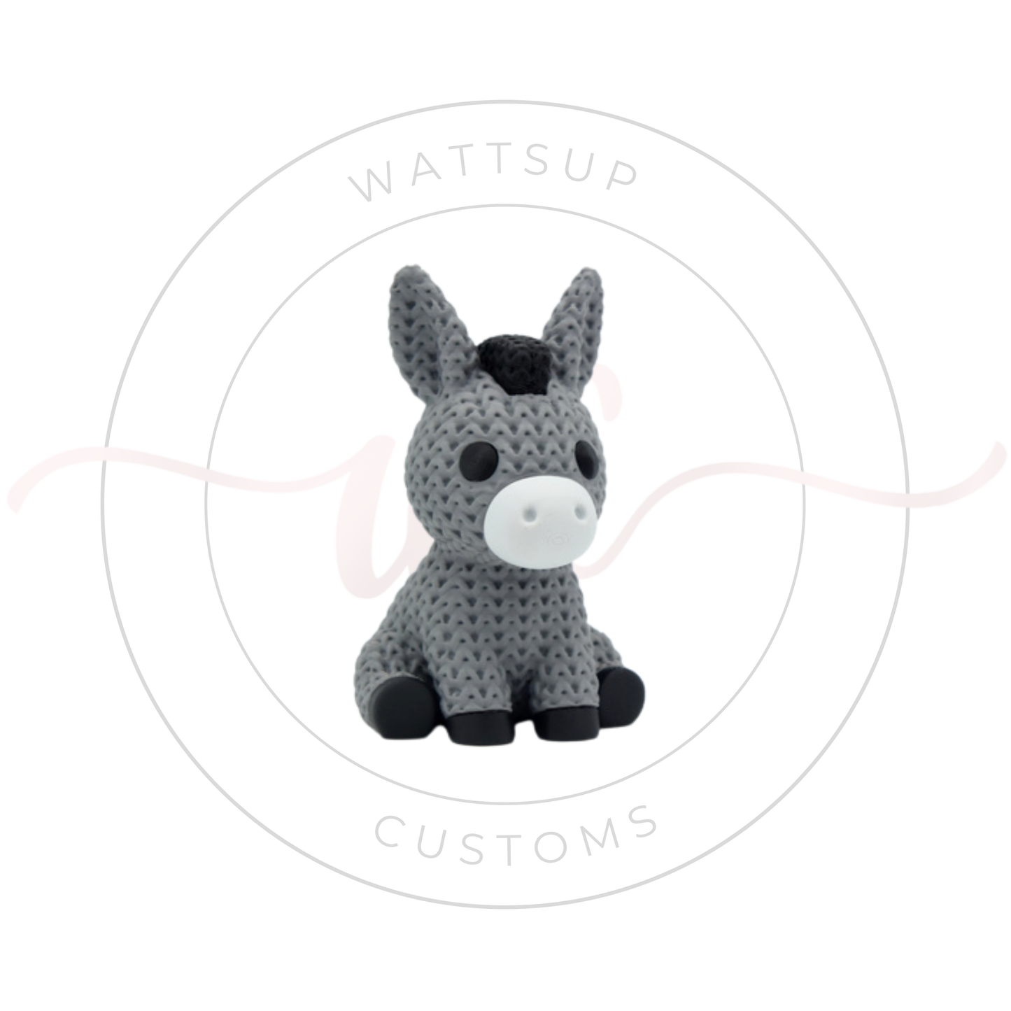 Knitted Animal Figures Or Keychains