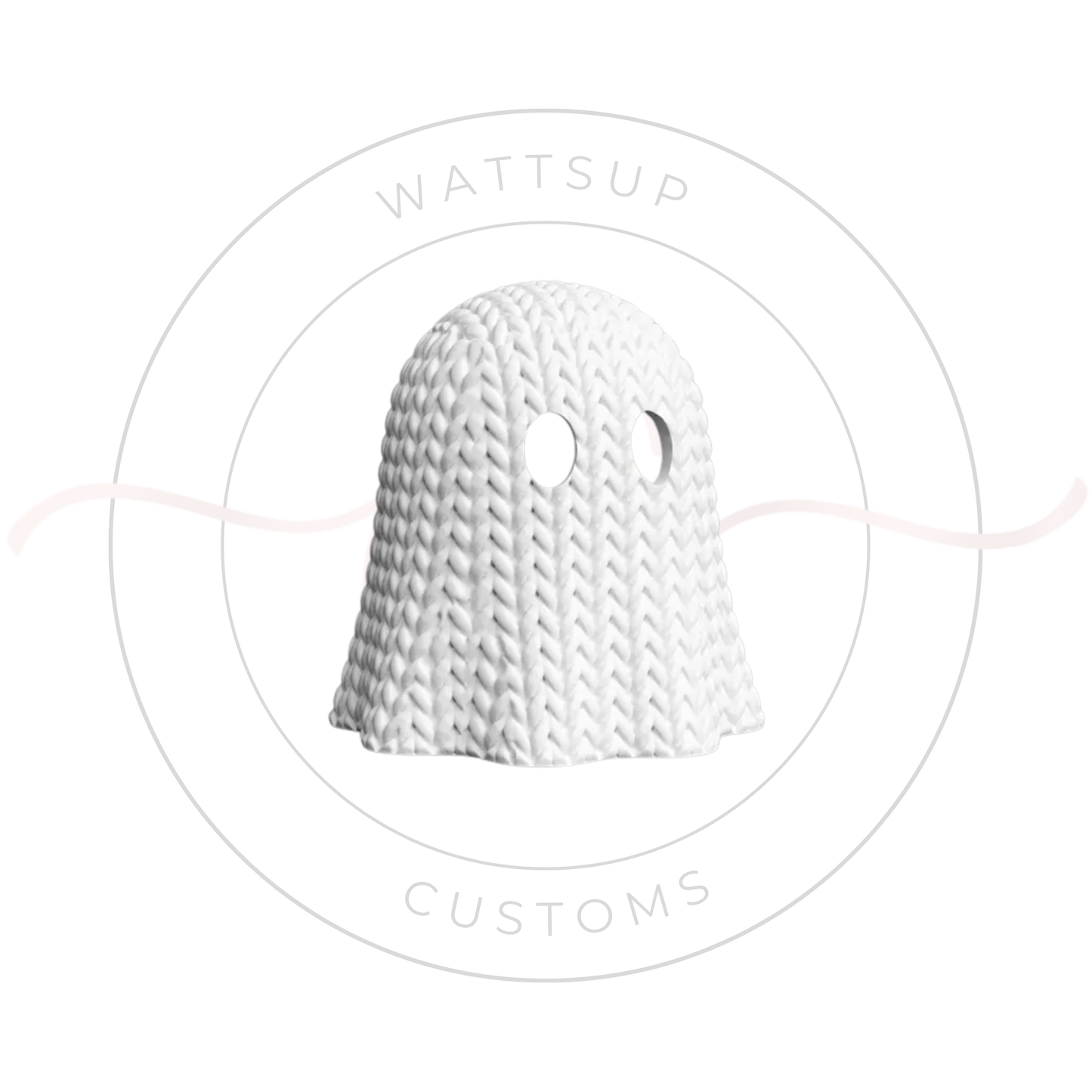 Knitted Tea Light Figure
