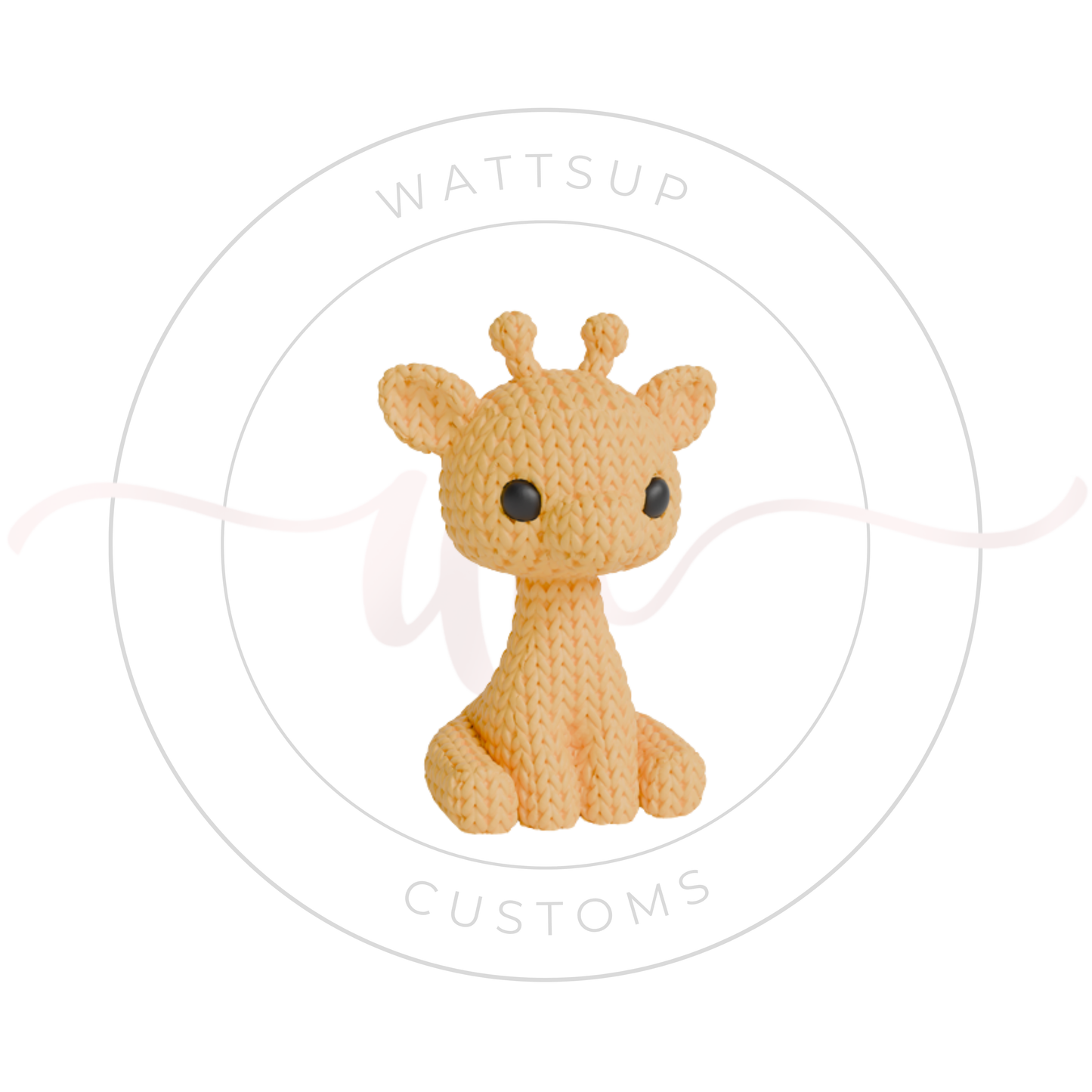 Knitted Animal Figures Or Keychains