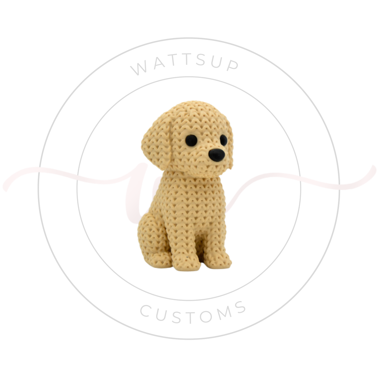 Knitted Animal Figures Or Keychains
