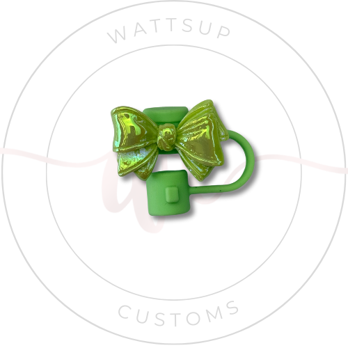 Bow Straw Toppers