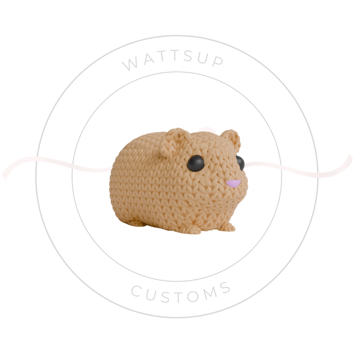 Knitted Animal Figures Or Keychains