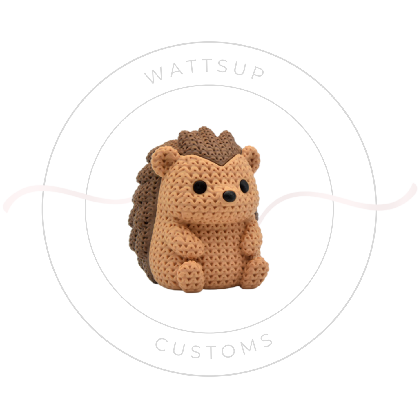 Knitted Animal Figures Or Keychains