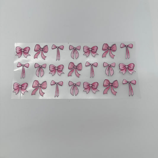 Pattern Pink Bows 3