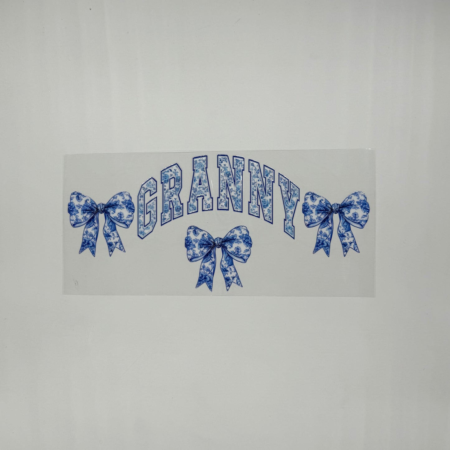 Blue Granny Bows
