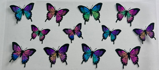 Multicolor Butterflies - Wattsupcustoms