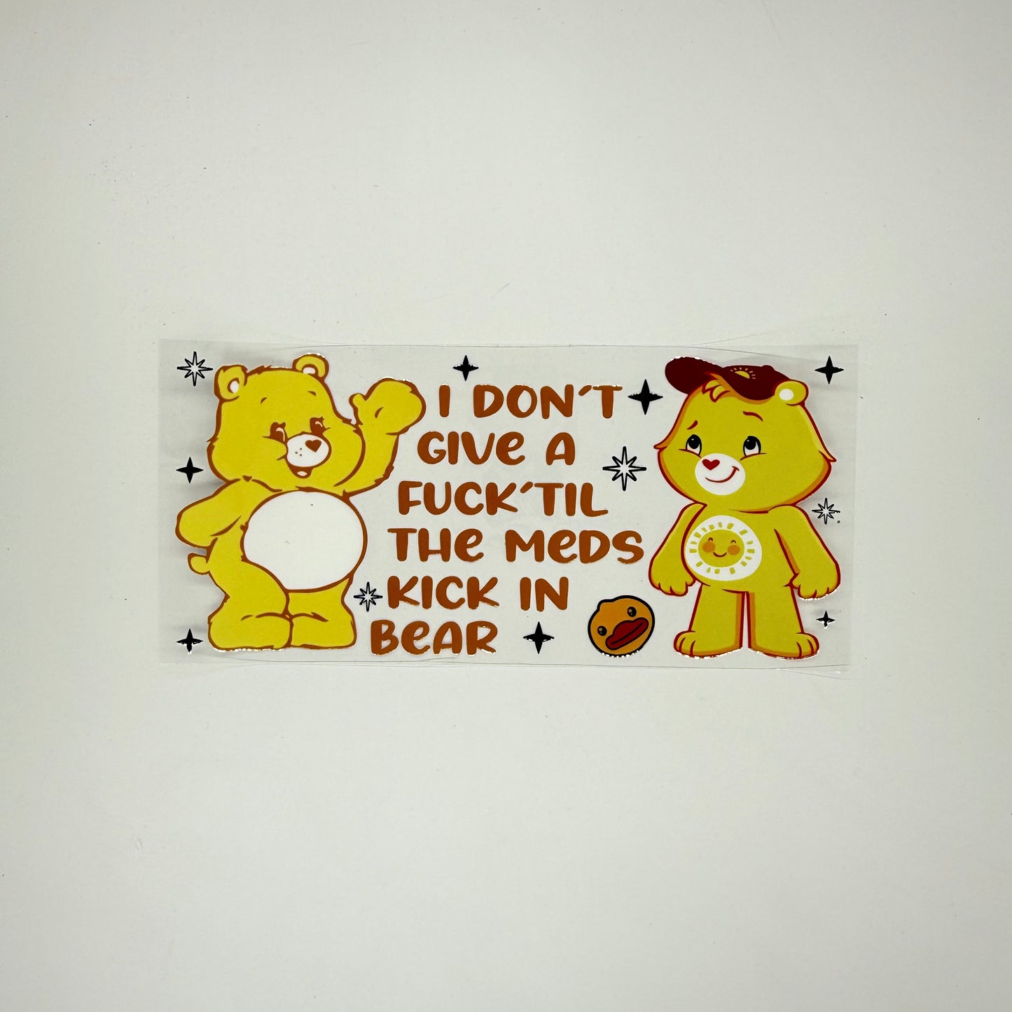 Bears let the meds kick in