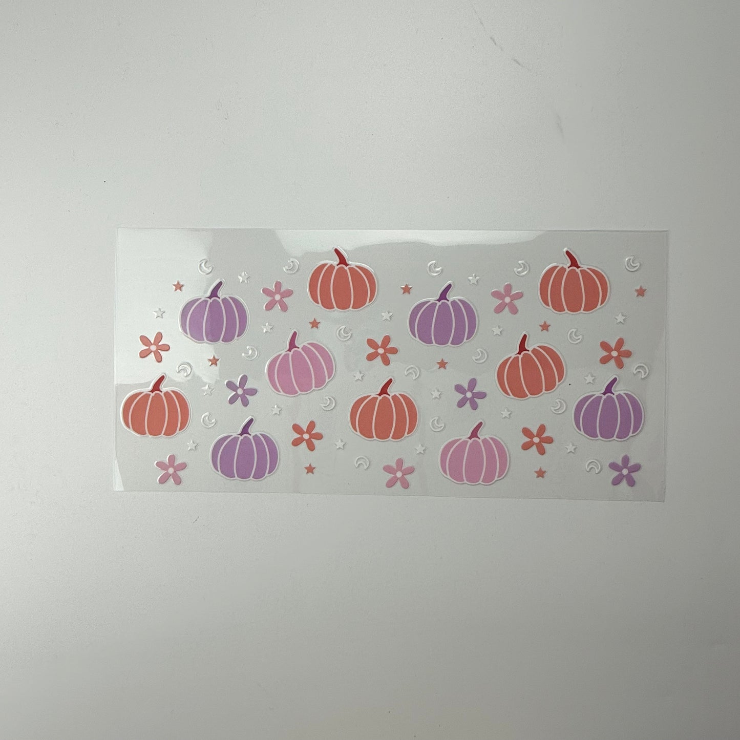 Pink, Purple, and Orange Pumpkins