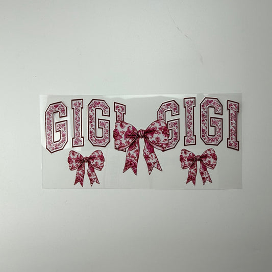 Pink Bow Gigi