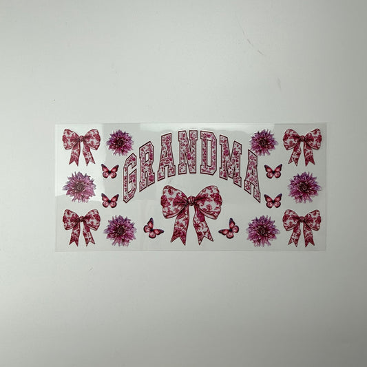 Pink Bow Grandma