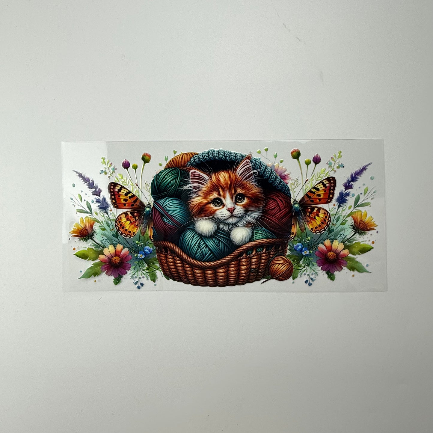 Kitten in Basket