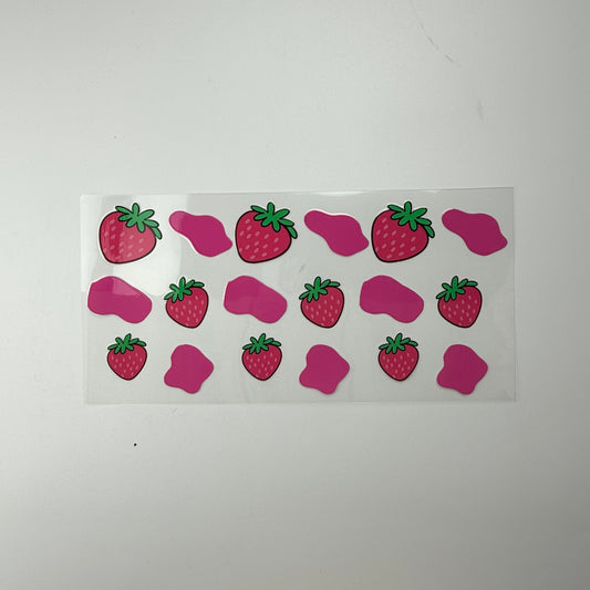 Strawberries and Cow Print