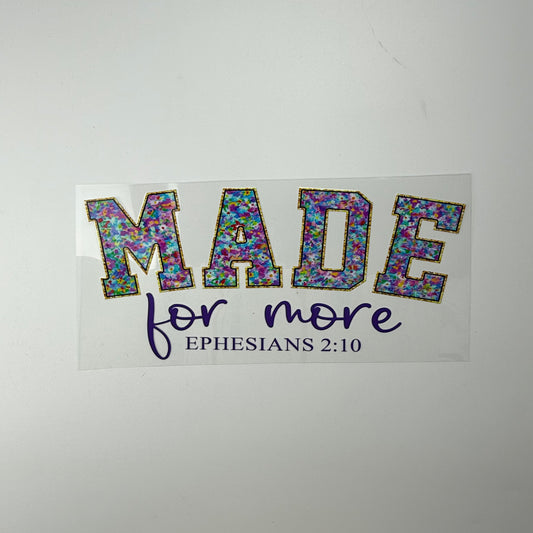 Faith - Made For More
