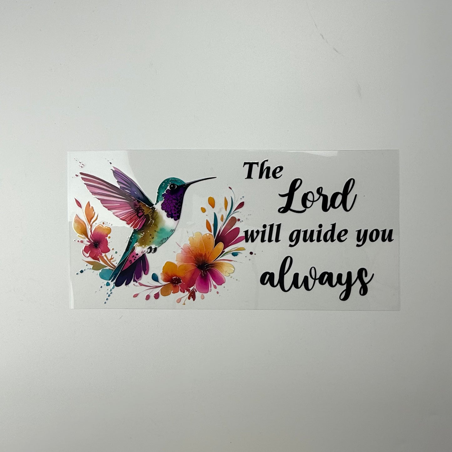 Faith - The Lord will guide you always