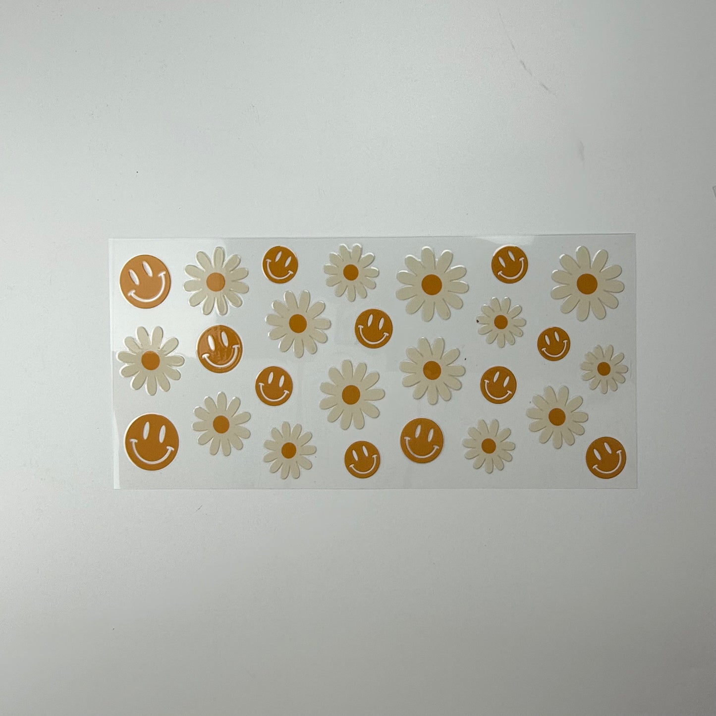 Daisy and Smiley Pattern