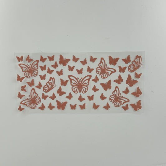 Rose gold Butterflies