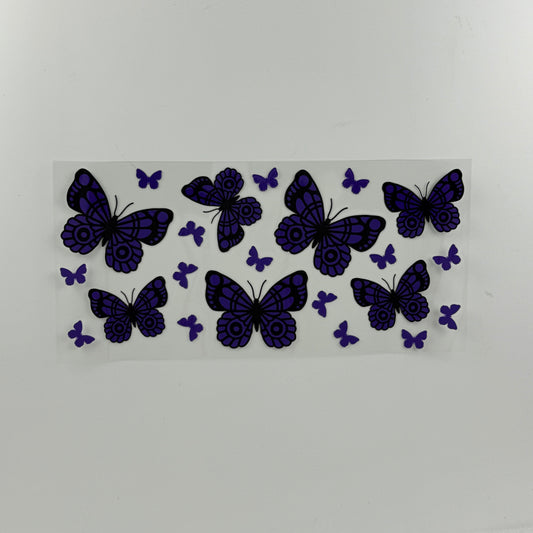 Dark Purple Butterflies