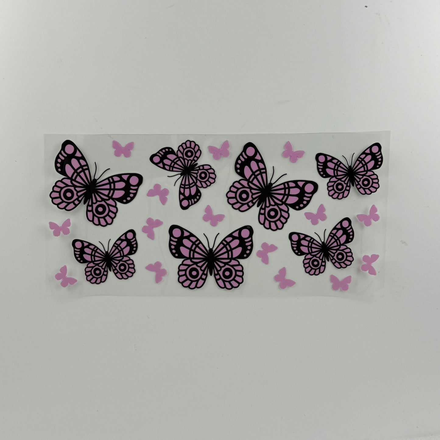 Pink and Black Butterflies