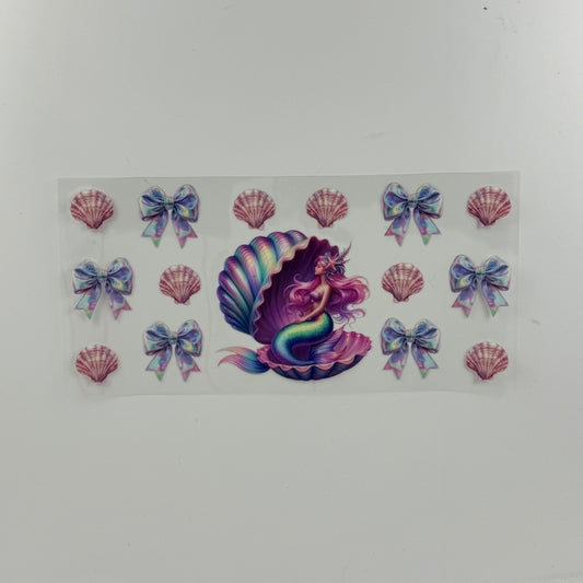 Pattern Mermaid & Bows