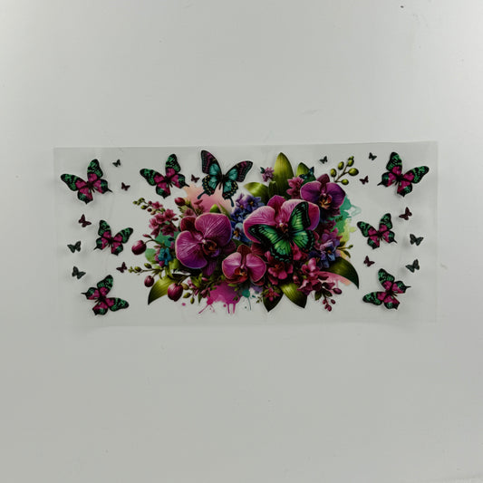Butterflies and Orchids