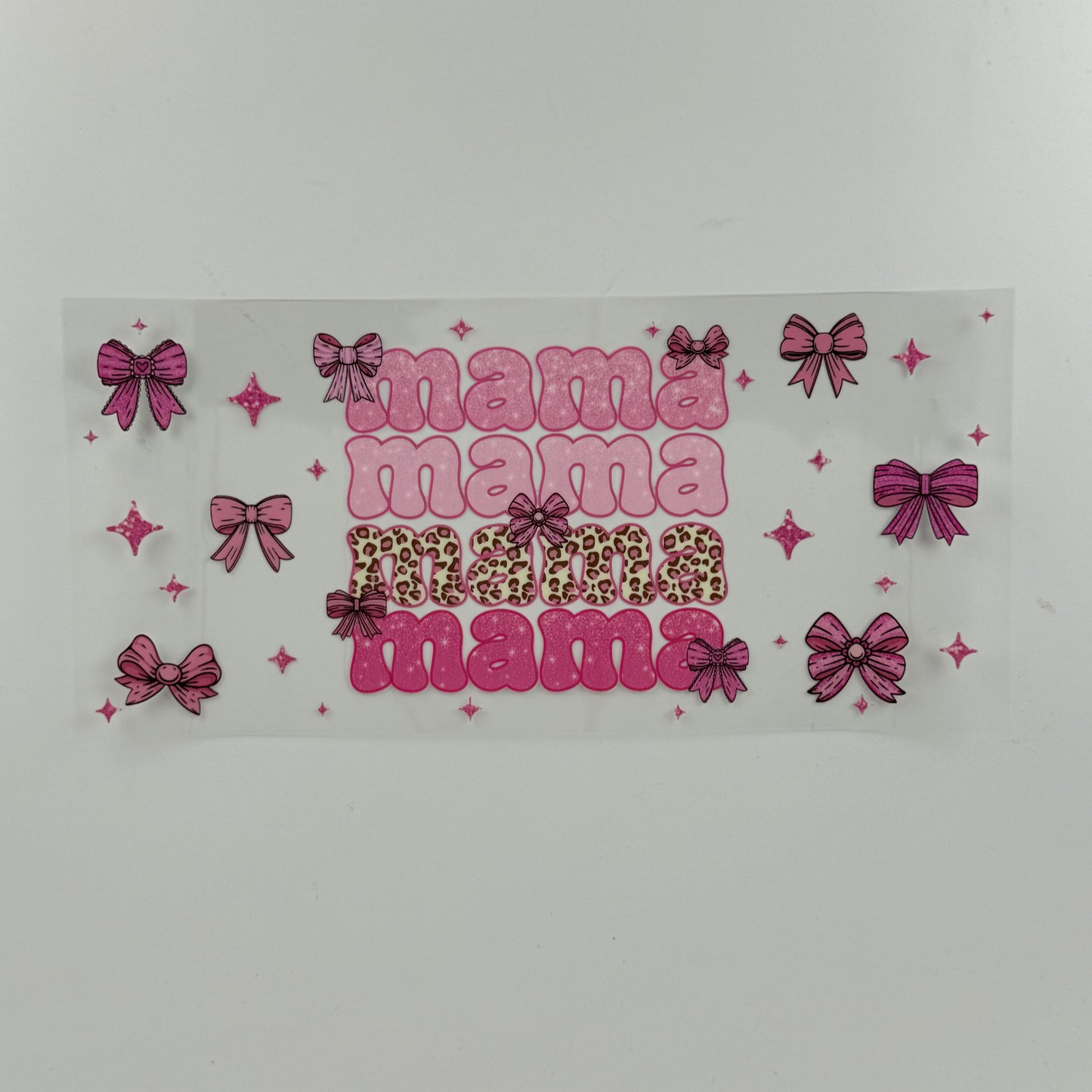 Mama with Pink Bows