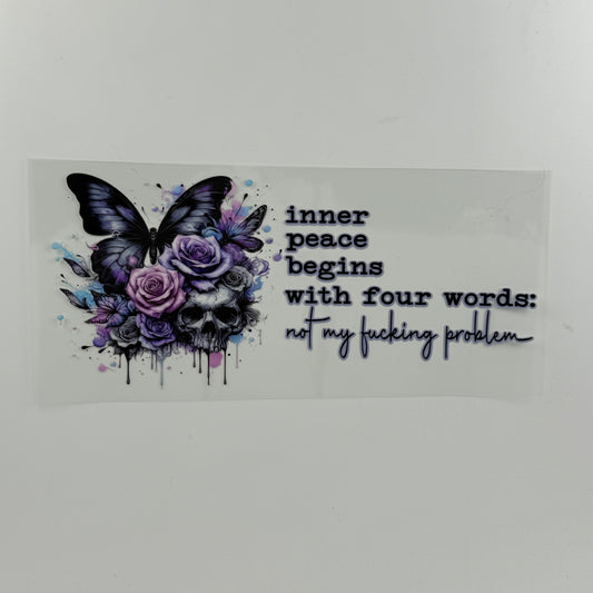 Quote Inner Peace begins