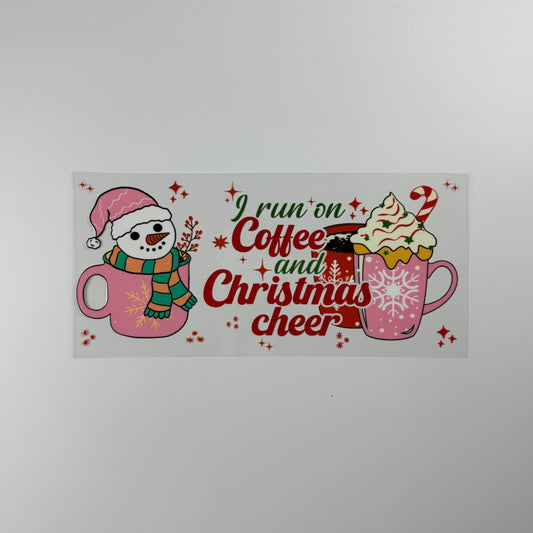 Christmas - I run on Christmas Quote