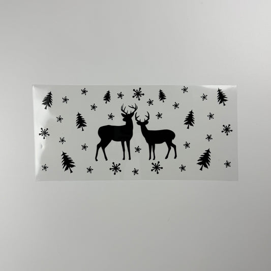 Christmas - Black deer