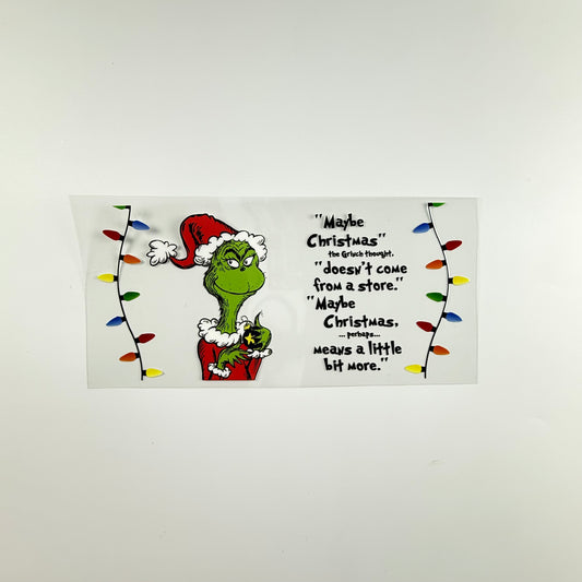 Christmas Grinch Quote