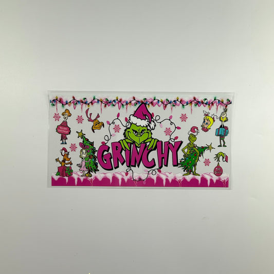 Christmas Grinchy Pink