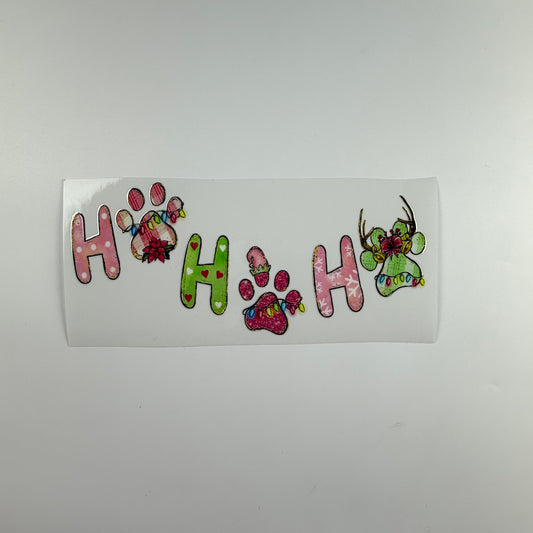 Christmas Ho Ho Ho Dog Paws