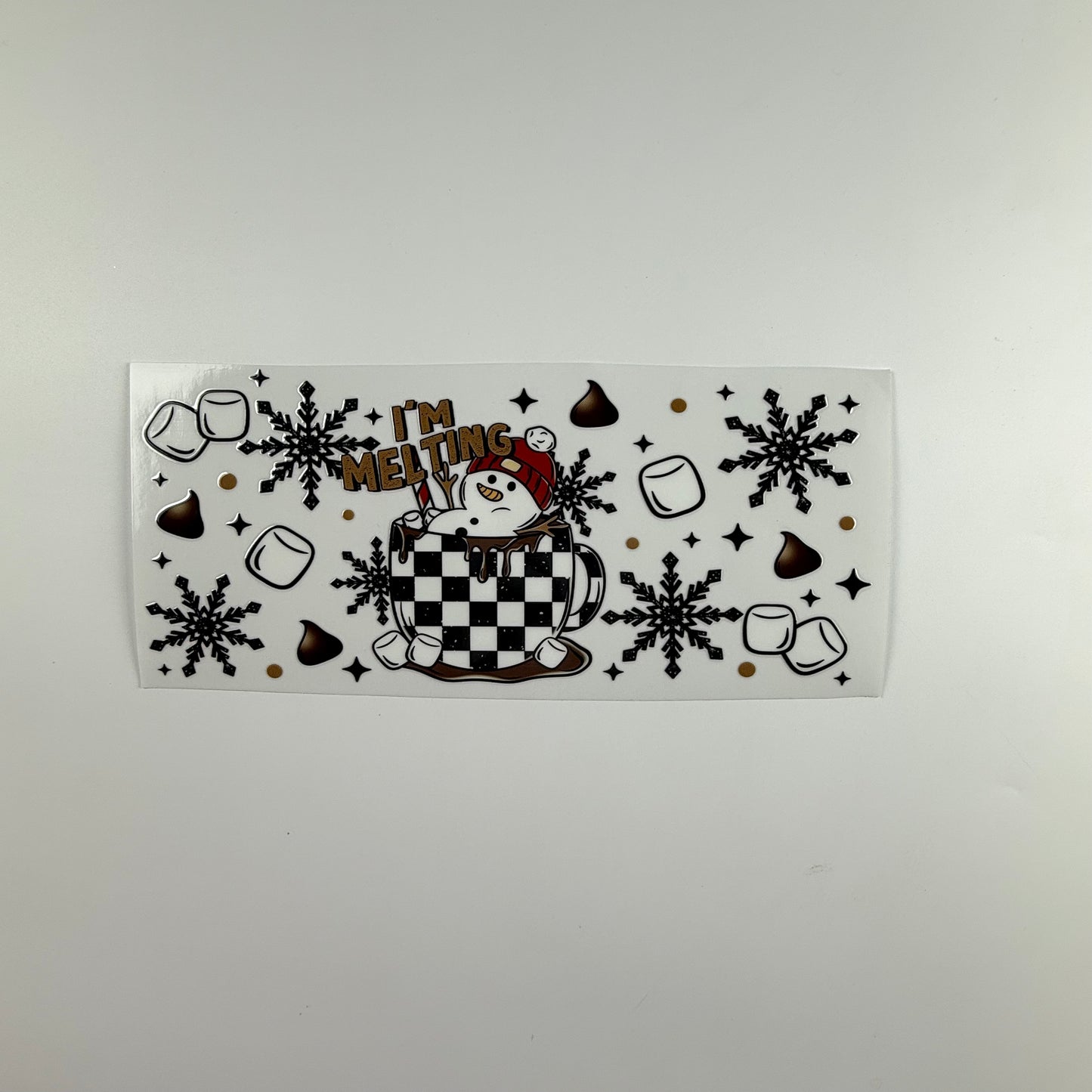 Christmas Snowman Melting