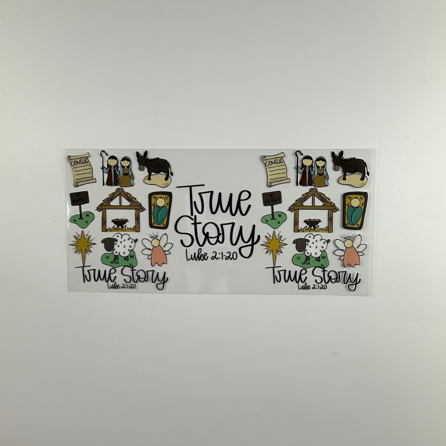 Christmas Stable Bible Quote