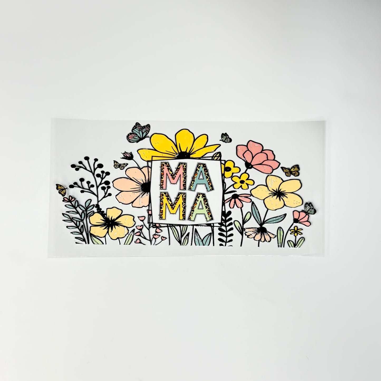 Mama With Flowers - Wattsupcustoms