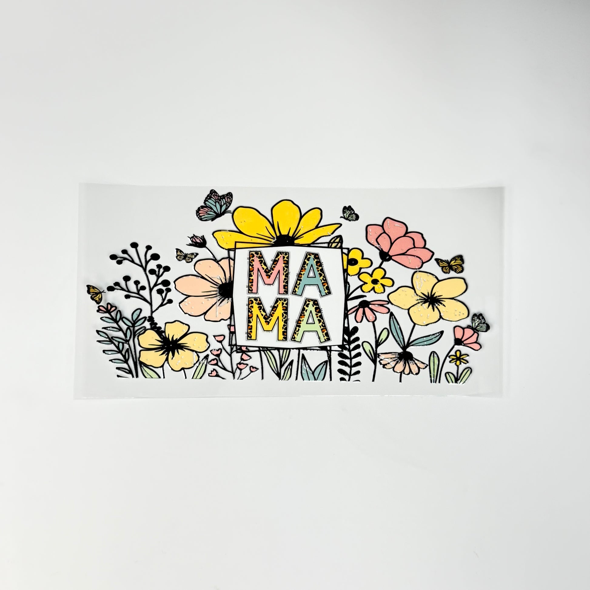 Mama With Flowers - Wattsupcustoms