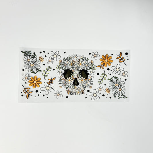Flower Skull Pattern - Wattsupcustoms