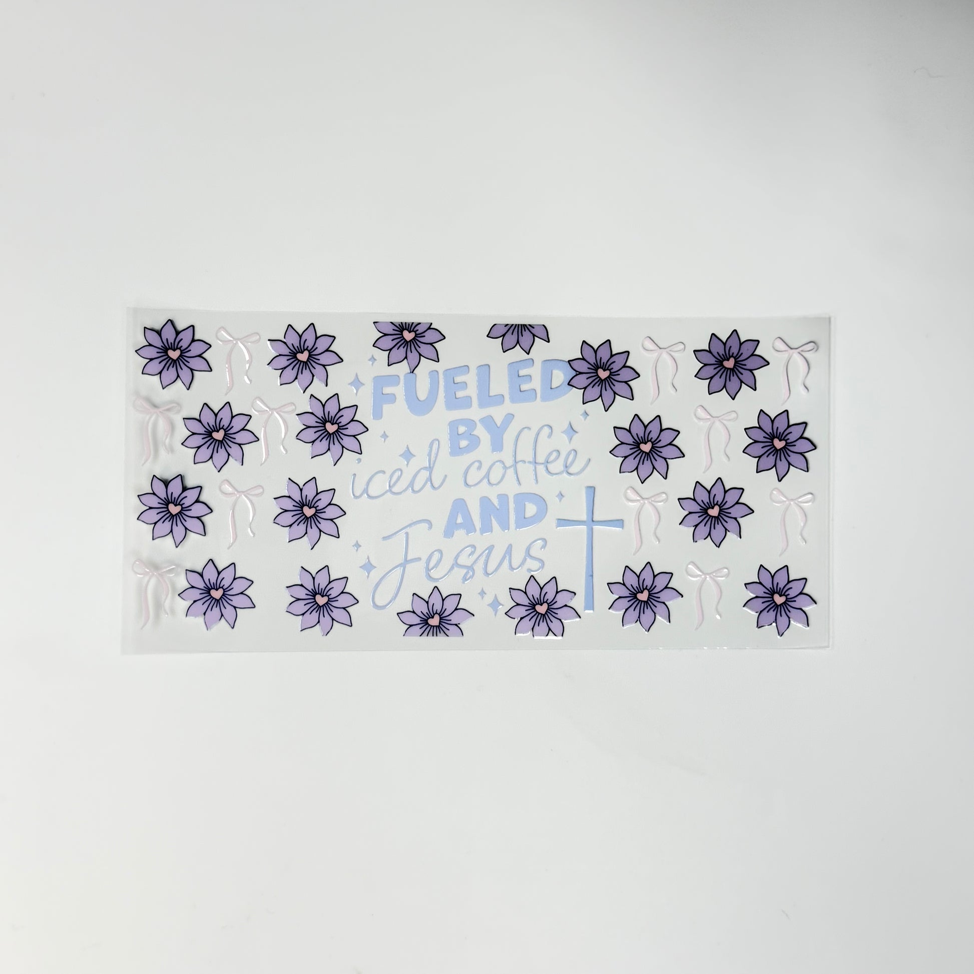 Faith - Fueled By Ice Coffee and Jesus - Wattsupcustoms