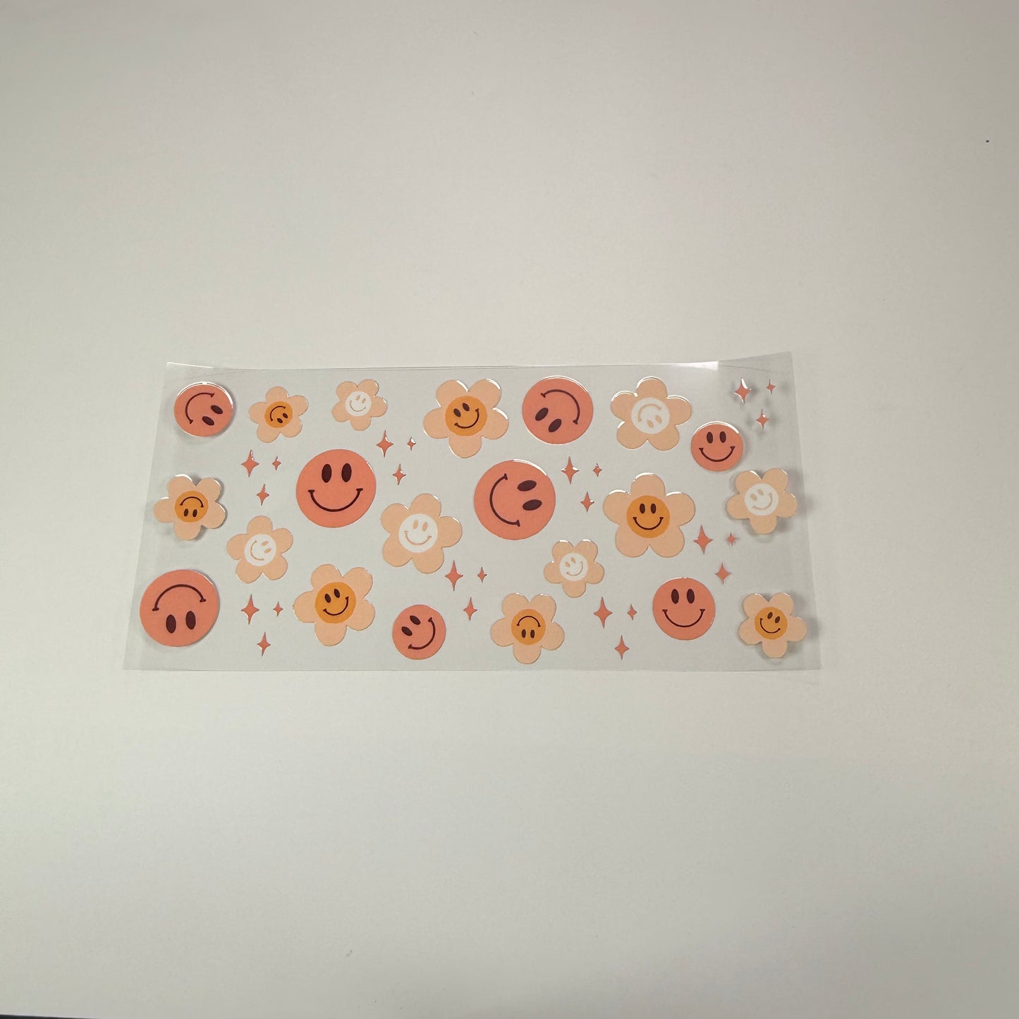 Pattern - Orange Smileys - Wattsupcustoms